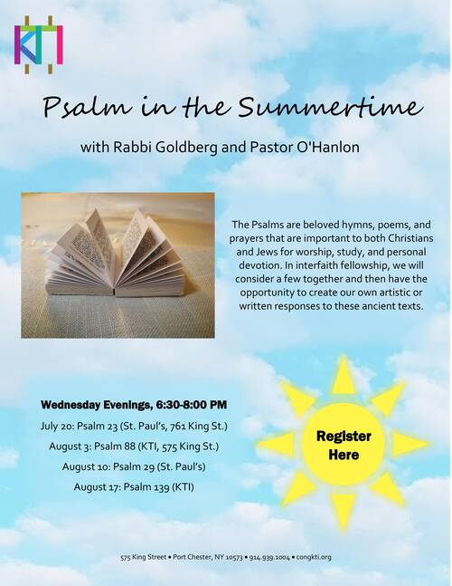 Banner Image for Summertime Psalm (P)slam 